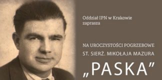 Bochnia. Partyzant powojennego podziemia niepodległościowego doczeka się godnego pochówku