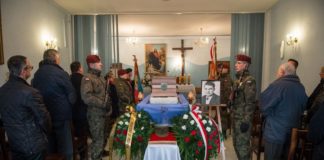 68 lat po egzekucji partyzant Mikołaj Mazur ps. „Pasek” został pochowany w Bochni