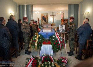 68 lat po egzekucji partyzant Mikołaj Mazur ps. „Pasek” został pochowany w Bochni