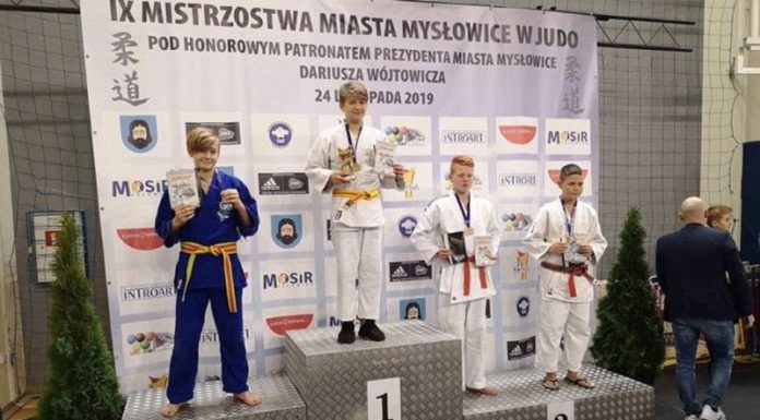 Judo: 12 medali MOSiR-u na mistrzostwach Mysłowic