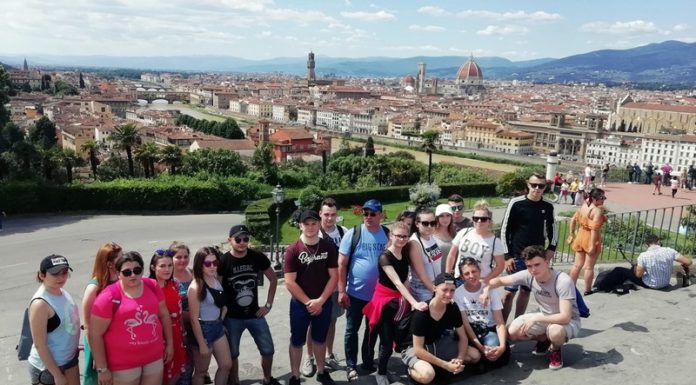 Włoska przygoda uczniów CKZiU w Łapanowie – ZDJĘCIA