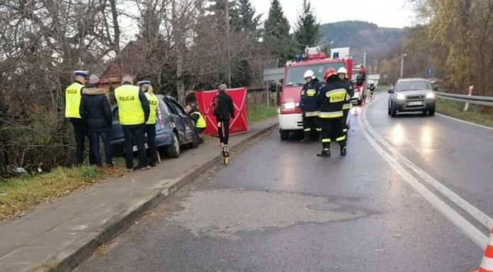 Makabryczny wypadek w Żegocinie. Nie żyje 21-letnia kierująca