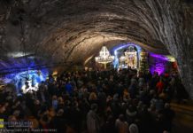 Pasterka 212 m pod ziemią w Kopalni Soli Bochnia – ZDJĘCIA