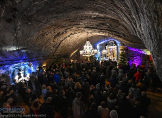 Pasterka 212 m pod ziemią w Kopalni Soli Bochnia – ZDJĘCIA