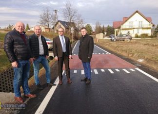 Gmina Bochnia. Wyremontowano drogę w Nieszkowicach Wielkich