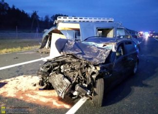 Wypadek na A4. 5 osób zostało rannych – ZDJĘCIA