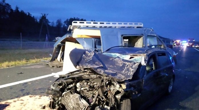 Wypadek na A4. 5 osób zostało rannych – ZDJĘCIA
