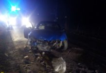 Baczków. Alfa Romeo skosiło ogrodzenie na długości 15 metrów