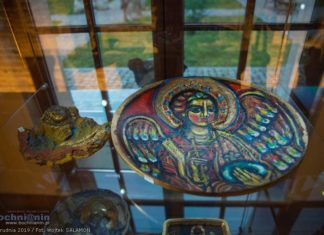 „Piękne Madonny, Śliczne Anioły”. Wystawa prac Eugeniusza Molskiego w Hebdowie – ZDJĘCIA