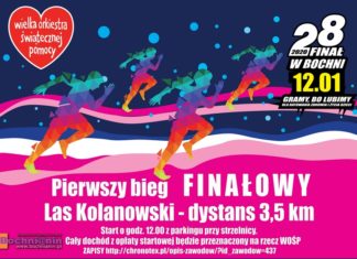 Bochnia. Będzie bieg dla WOŚP. Trasa w Lesie Kolanowskim