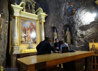 Kopalnia Soli Bochnia. Odnowiono ołtarz w kaplicy Św. Kingi