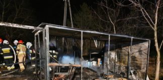 Jasień. W Sylwestra spłonął garaż i kurnik ze zwierzętami