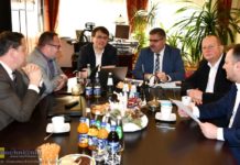 Radni wojewódzcy na posiedzeniu Zarządu Powiatu