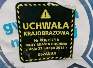 Uchwała krajobrazowa w Bochni. W obecnym tempie kontrole potrwają… 21 lat