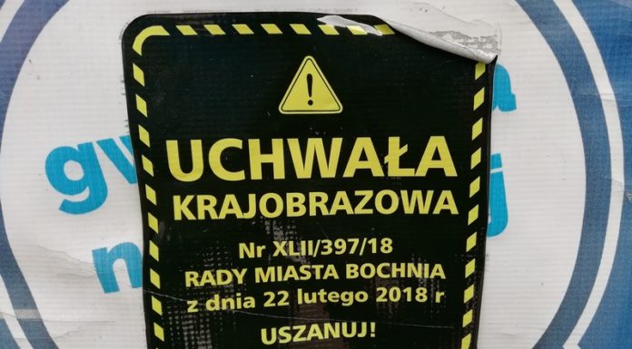 Uchwała krajobrazowa w Bochni. W obecnym tempie kontrole potrwają… 21 lat