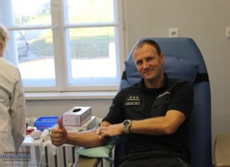 Wiśnicz. Funkcjonariusze Zakładu Karnego oddali krew dla Mai