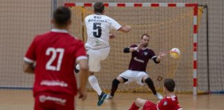 1 liga futsalu. Remis 4:4 po niezwykle zaciętym meczu – ZDJĘCIA