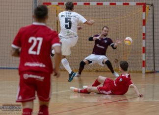 1 liga futsalu. Remis 4:4 po niezwykle zaciętym meczu – ZDJĘCIA