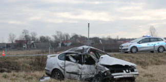 Tragiczny wypadek w Niedzieliskach. 1 osoba nie żyje, 3 są ranne