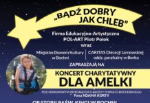 W niedzielę w Oratorium charytatywny koncert dla Amelki