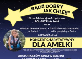 W niedzielę w Oratorium charytatywny koncert dla Amelki