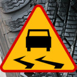 Uwaga na oblodzenie na drogach. Wydano ostrzeżenia 1. stopnia