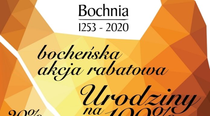 Będzie 5. edycja Akcji Rabatowej na urodziny Bochni