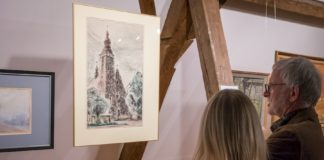 Perły miasta i okolic. Otwarto wystawę malarstwa Waleriana Kasprzyka – ZDJĘCIA