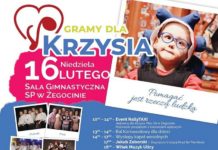 „Gramy dla Krzysia”. W niedzielę charytatywna impreza w Żegocinie
