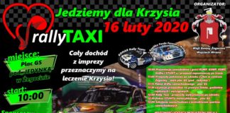 Żegocina. W niedzielę Rally TAXI „Jedziemy dla Krzysia”