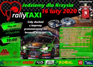 Żegocina. W niedzielę Rally TAXI „Jedziemy dla Krzysia”
