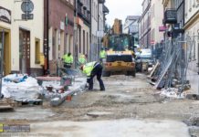 Bochnia. Trwają inwestycje w centrum. Raport z postępu prac