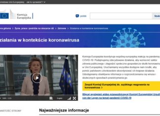 Ruszyła strona internetowa KE, która ma obalać mity w sprawie koronawirusa