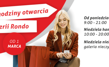 Galeria RONDO. Nowe godziny otwarcia