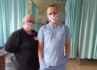 Bochnia. Trwa spontaniczna akcja szycia maseczek ochronnych