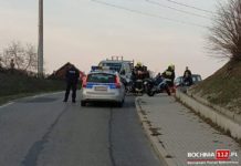 Wypadek motocyklistów w Leszczynie. 1 osoba trafiła do szpitala