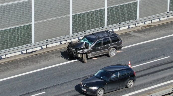 Damienice. Zderzenie na A4. Autostrada była zablokowana