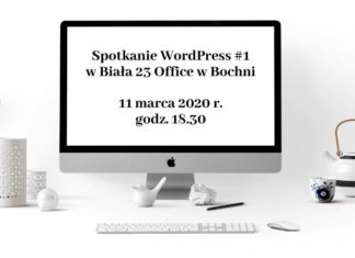 „Porozmawiajmy o WordPressie” w Biała23 Office