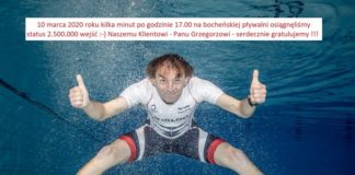 Kryta Pływalnia w Bochni zanotowała już 2,5 mln wejść