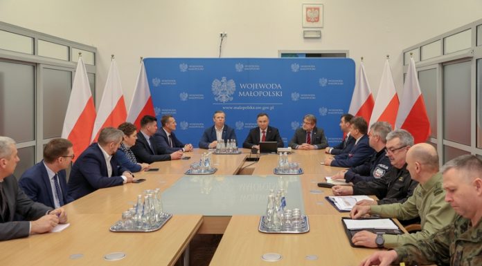 Prezydent w Małopolsce: „Wszystkie służby działają bardzo sprawnie. Jest tylko jeden problem…”