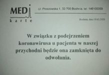 Zamknięto poradnię dla dorosłych w przychodni Medikarte. U pacjenta podejrzewano koronawirusa