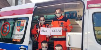 #NieKłamMedyka Bocheńscy ratownicy przyłączyli się do ogólnopolskiej akcji