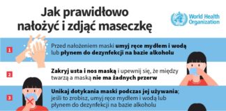 Zakrywanie ust i nosa obowiązkowe; warto nauczyć się, jak prawidłowo to robić