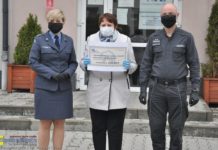 Funkcjonariusze Zakładu Karnego w Tarnowie wsparli DPS w Bochni