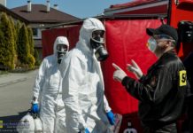 Koronawirus. Duża akcja odkażania w DPS w Bochni – ZDJĘCIA, WIDEO