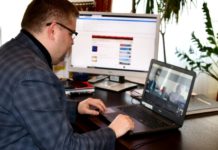 Wideokonferencja z władzami partnerskiego powiatu w Niemczech