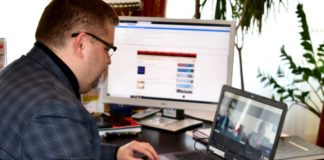 Wideokonferencja z władzami partnerskiego powiatu w Niemczech