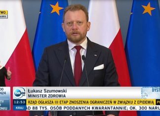 Szumowski: pozwólmy ruszyć sektorowi gastronomicznemu zanim będzie można zrobić duże imprezy jak wesela