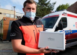 Gmina Żegocina przekazała bocheńskiemu szpitalowi wideolaryngoskop