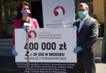 Kolejne 400 tys. zł dla szpitala w Brzesku